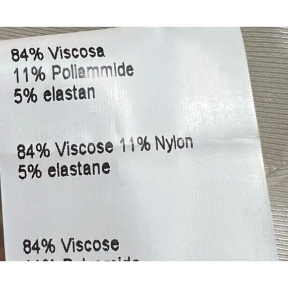 Piazza Sempione Sz 8 Cream Pleated Ruffle Ponte Knit Sheath Dress IT 42  NWT NEW - Picture 10 of 12